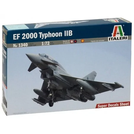 Italeri 1340 - EF 2000 Typhoon IIB escala 1:72