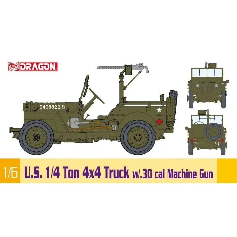U.S. 1/4 Ton 4x4 Truck w/.30 cal Machine Gun U.S. 1/4 Ton 4x4 Truck w/.30 cal Machine Gun