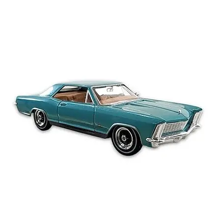 1:26 Buick Riviera Metallic Blue 1965