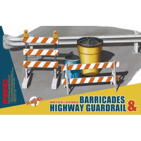 1:35 BARRICADES & HIGHWAY GUARDRAIL