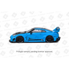 1:43 Nissan GTR35 LBWK Silhouette Miami Blue 2019