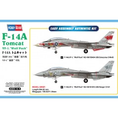 1:72 F-14A Tomcat VF-1, ""Wolf Pack"