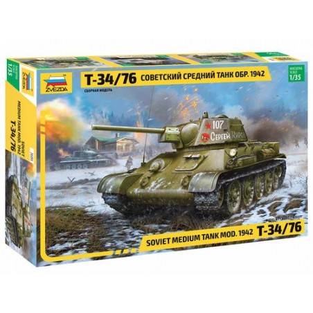 1:35 Soviet Medium Tank Mod. 1942 T-34/76