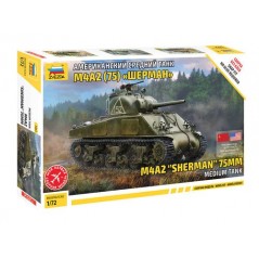 1:72 M4A2 "Sherman" 75mm Medium Tank