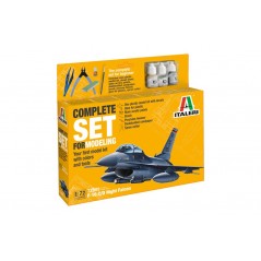 1:72 COMPLETE SET F-16 C/D NIGHT FALCON