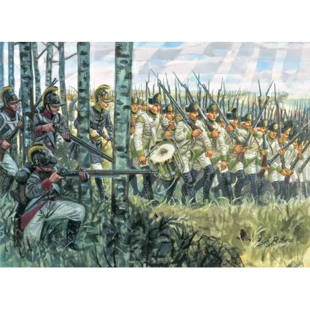 ITALERI 6093 - Infantería austríaca 1798-1805 - ESCALA 1/72