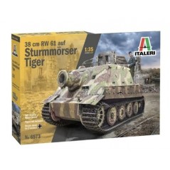 1:35 38CM RW 61 AUF STURMMOSER TIGER