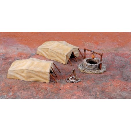 1:72 DESERT WELLS AND TENTS
