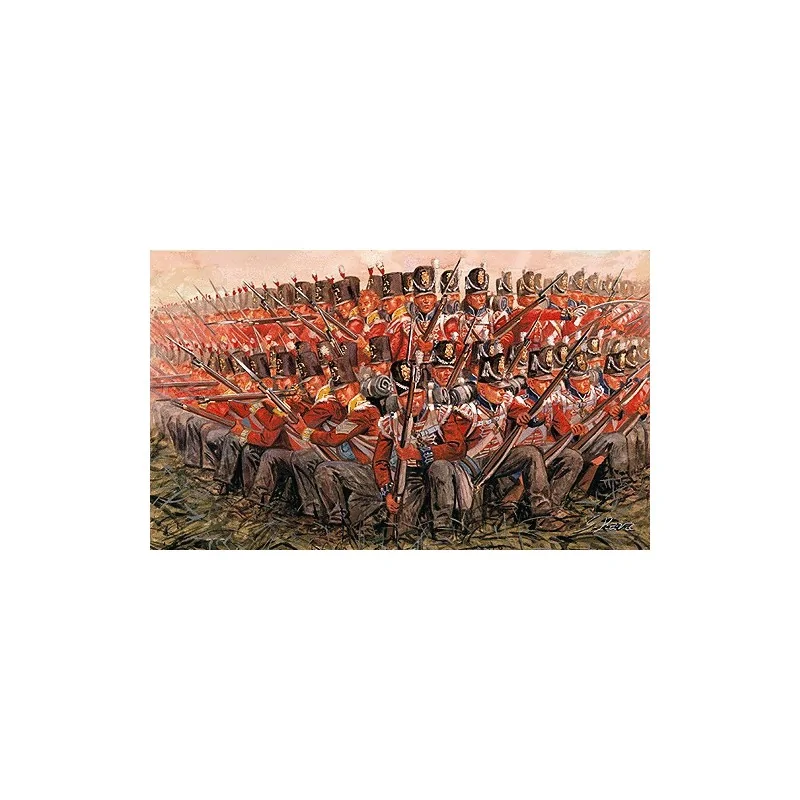 Infantería británica 1815