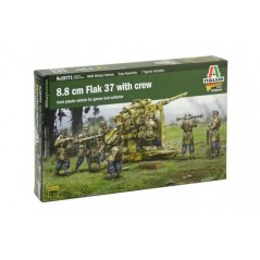 1:56 8.8 CM FLAK 37 W/CREW