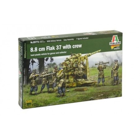 1:56 8.8 CM FLAK 37 W/CREW