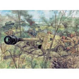 ITALERI 6096 - Pistola Antitanque Pak 40 WWII - ESCALA 1/72
