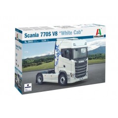 1:24 SCANIA S770 V8 "WHITE CAB"
