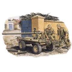 1:35 M274 MULE W/106MM RR & CREW