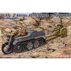 1:35 KETTENKRAD W/PUPPCHEN