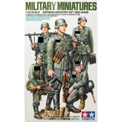 1:35 German Infantry Set (Mid-WWII)