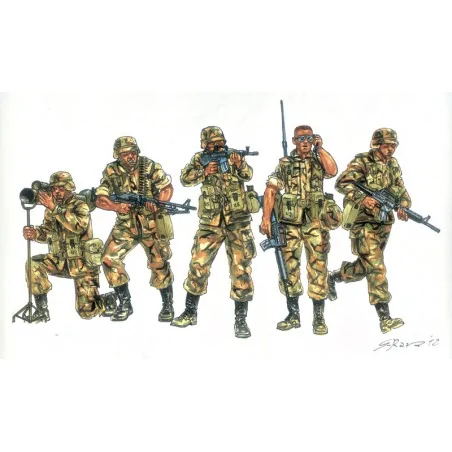 ITALERI 6168 - Infantería estadounidense de los 90 - ESCALA 1/72