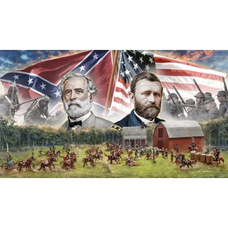BATALLA DE GRANJA Guerra Civil Americana 1864 CONJUNTO DE BATALLA