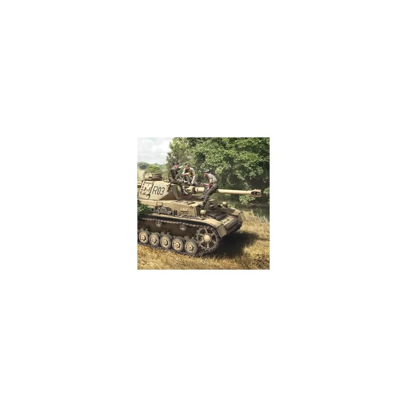 Pz.Kpfw. IV Ausf.F1 / F2 / G TEMPRANO CON EQUIPO DE DESCANSO WWII