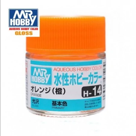 Mr.HOBBY AQUEOUS COLOR H014 - Naranja brillo