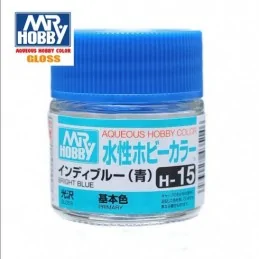 Mr.HOBBY AQUEOUS COLOR H015 - Azul luminoso brillo