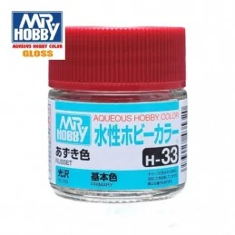 Mr.HOBBY AQUEOUS COLOR H033 - Marron oxido brillo