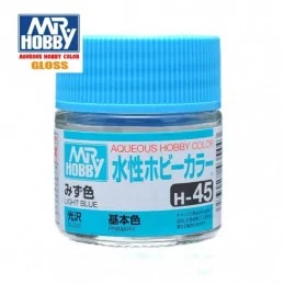 Mr.HOBBY AQUEOUS COLOR H045 - Azul claro brillo