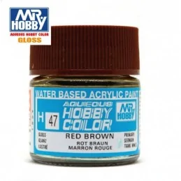 Mr.HOBBY AQUEOUS COLOR H047 - Marrón rojizo brillo