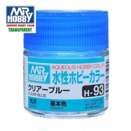 Mr.HOBBY AQUEOUS COLOR H093 - Azul transparente brillo