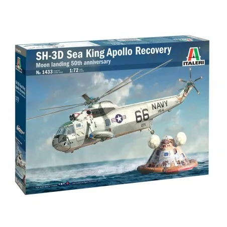 ITALERI 1433 - SH-3D Sea King Apollo Recovery ESCALA 1/72