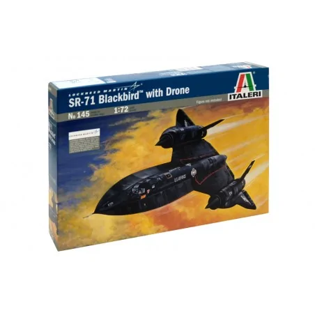 ITALERI 0145 - SR - 71 BLACK BIRD - ESCALA 1/72