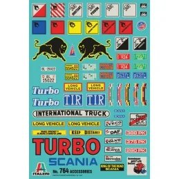 ITALERI 0764 - Truck Shop Accessories - ESCALA 1/24