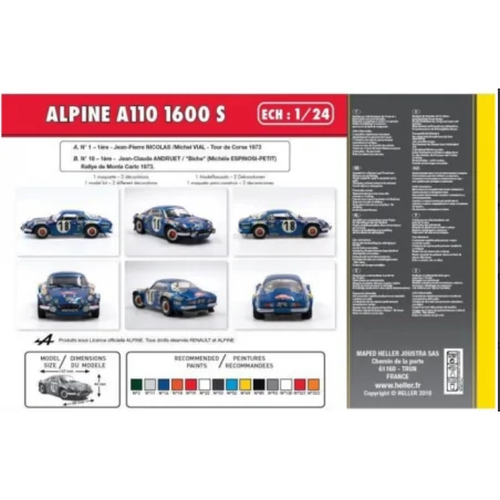 ALPINE A110 (1600), CLASSIC
