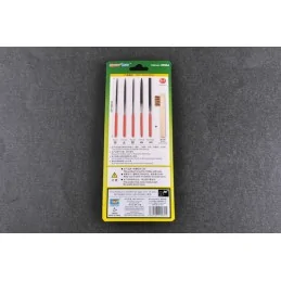MASTER TOOLS 09964 - Assorted needle files set (Middle Toothed)