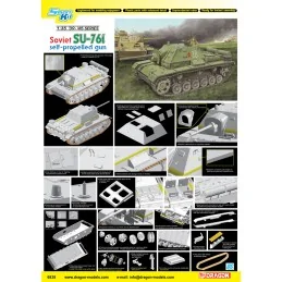 DRAGON 6838 - Su-76i - Smart Kit - ESCALA 1/35