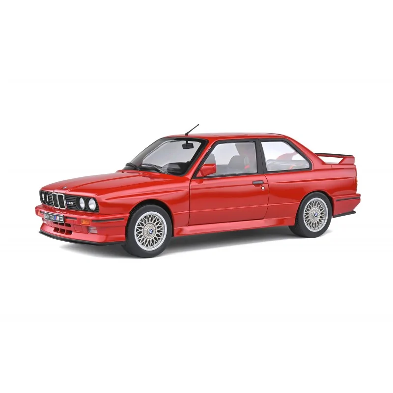 SOLIDO 1801502 - BMW E30 M3 RED 1986 - ESCALA 1/18