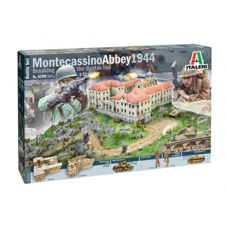 ITALER 6198 - Montecassino Abbey 1944 Breaking the Gustav Line BATTLE SET - ESCALA 1/72