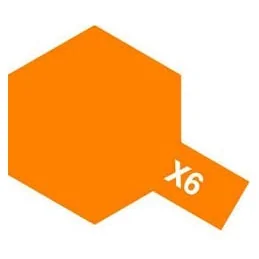 TAMIYA Acrylic Mini X-6 Orange