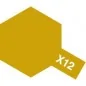 TAMIYA Acrylic Mini X-12 Gold Leaf
