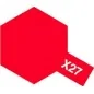 TAMIYA Acrylic Mini X-27 Clear Red