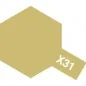 TAMIYA Acrylic Mini X-31 Titan. Gold
