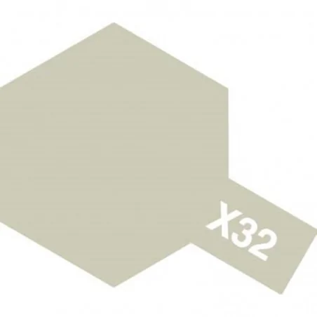 TAMIYA Acrylic Mini X-32 Titan. Silver
