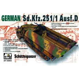 AFV35063 Sdkfz251 D/1 Half Truck Schutzenpanzer ESCALA:1/35