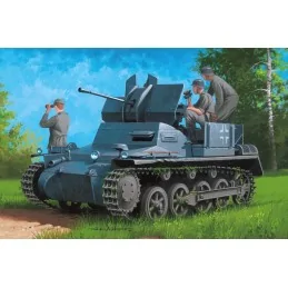 HOBBY BOSS 80147 German Flakpanzer IA w/Ammo Trailer ESCALA:1/35