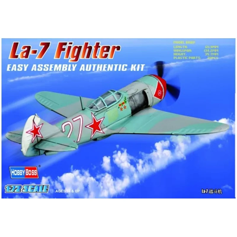 HOBBY BOSS 80236 La-7 Fighter ESCALA:1/72
