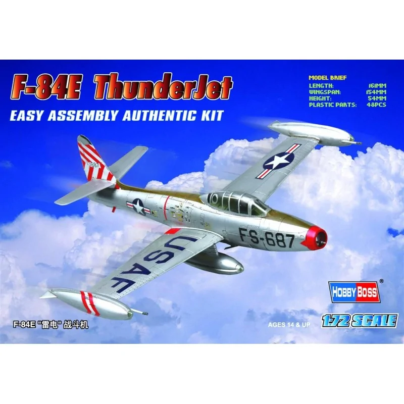 HOBBY BOSS 80246 F-84E Thunderjet ESCALA:1/72