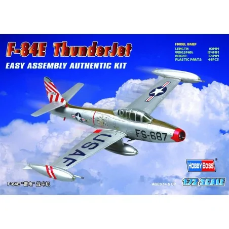 HOBBY BOSS 80246 F-84E Thunderjet ESCALA:1/72