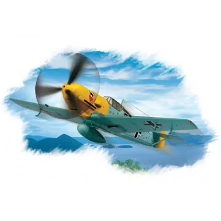 HOBBY BOSS 80253 Bf109E-3 Fighter ESCALA:1/72