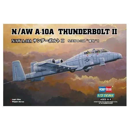 HOBBY BOSS 80267 N/AW thunderbolt A-10a II Escala:1/72