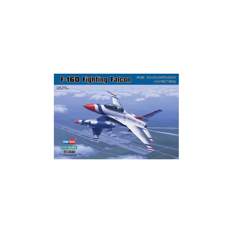 Hobby Boss 80275 F-16D Fighting Falcon Escala:1/72